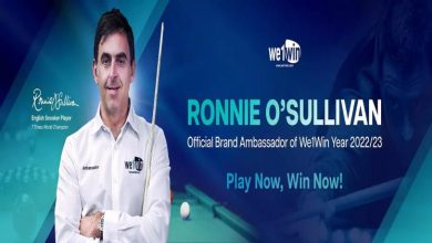 Ronnie O' Sullivan Brand Ambassador of We1win